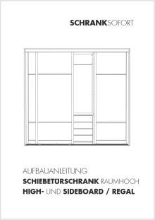 Montageanleitung Schiebetürschrank