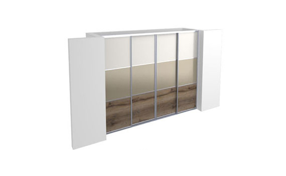 Einbauschrank Einbauschrank_Türen_halb
